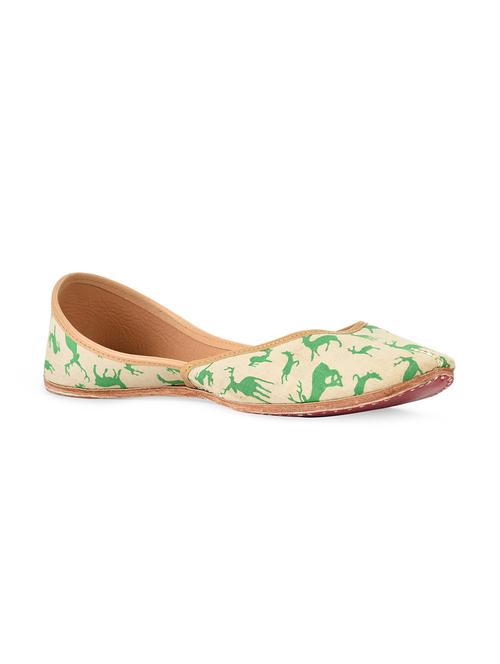cream leather mojris - 10577686 - Very Small Image - 1