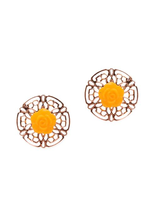 multi colour brass earring - 10577943 - Very Small Image - 1
