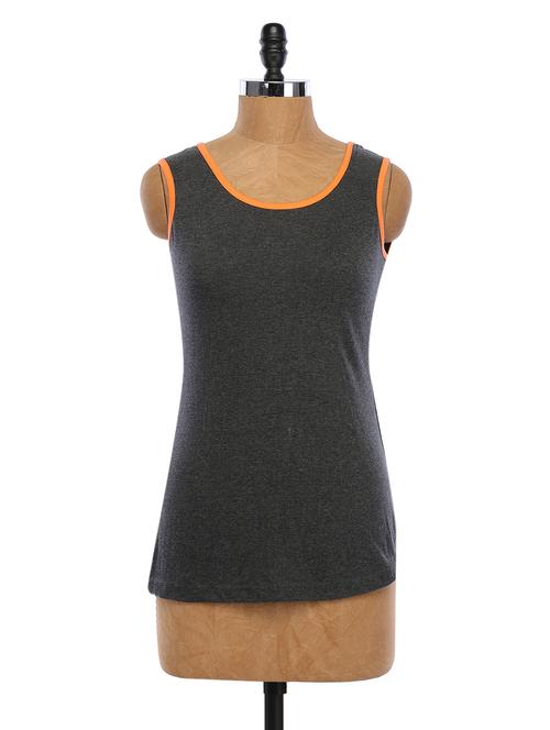 tubular tape attached neck top - 1057889 - Very Small Image - 1