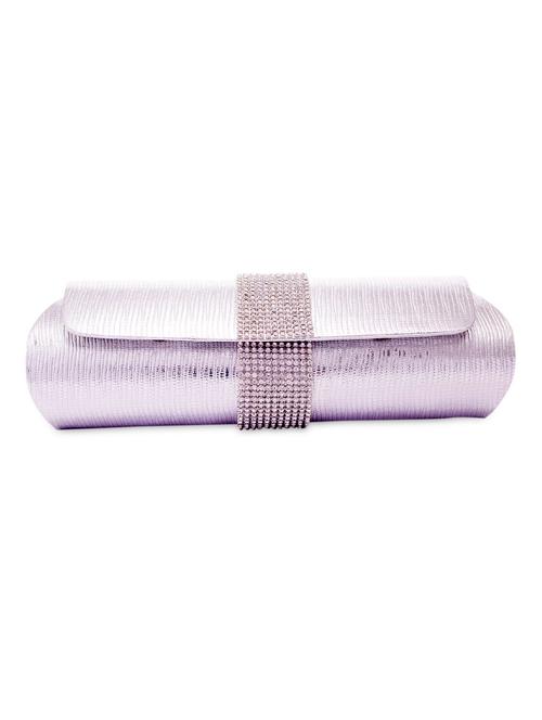 Studded silver round sling clutch - 1057896 - Very Small Image - 1