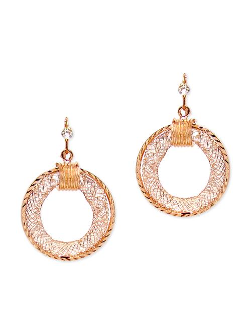 golden metal earring - 10581359 - Very Small Image - 1