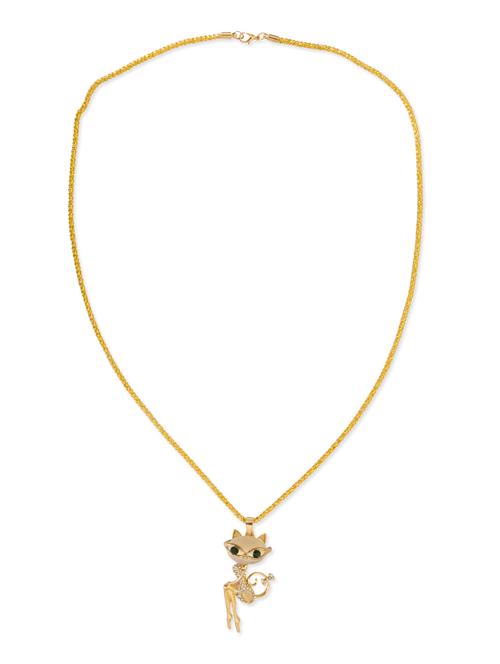 golden metal necklace - 10588633 - Very Small Image - 1