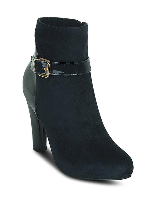 blue suede ankle boot - 10588945 - Very Small Image - 1