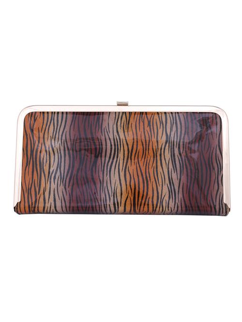 multicolor leatherette clutch - 10589478 - Very Small Image - 1