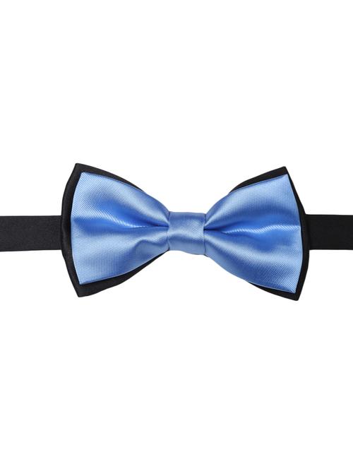 blue, black polyester bow ty - 10593813 - Very Small Image - 1