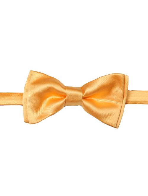 yellow polyester bow ty - 10593815 - Very Small Image - 1
