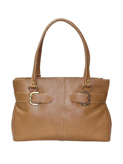 beige leatherette handbag - 10599214 - Very Small Image - 1