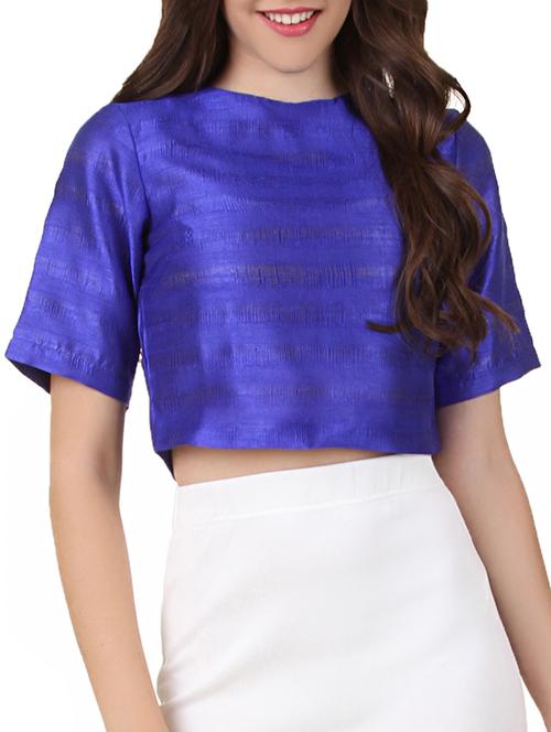 royal blue top - 10601408 - Very Small Image - 1