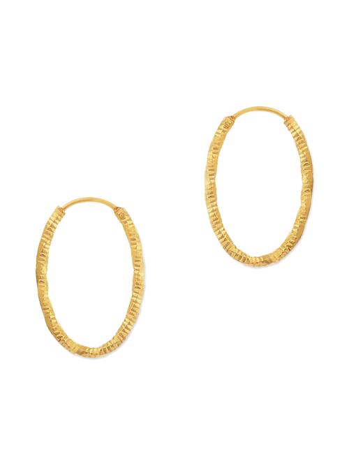 gold silver earring - 10602300 - Very Small Image - 1