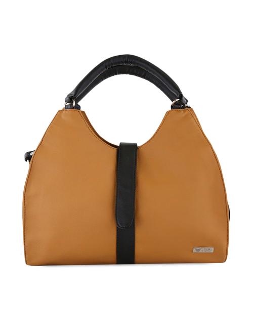 beige leatherette textured handbag - 1060543 - Very Small Image - 1