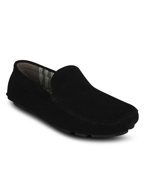 black synthetic slip on loafers - 10606479 - Very Small Image - 1