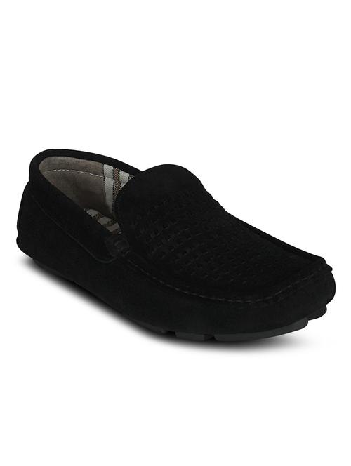 black synthetic slip on loafers - 10606484 - Very Small Image - 1
