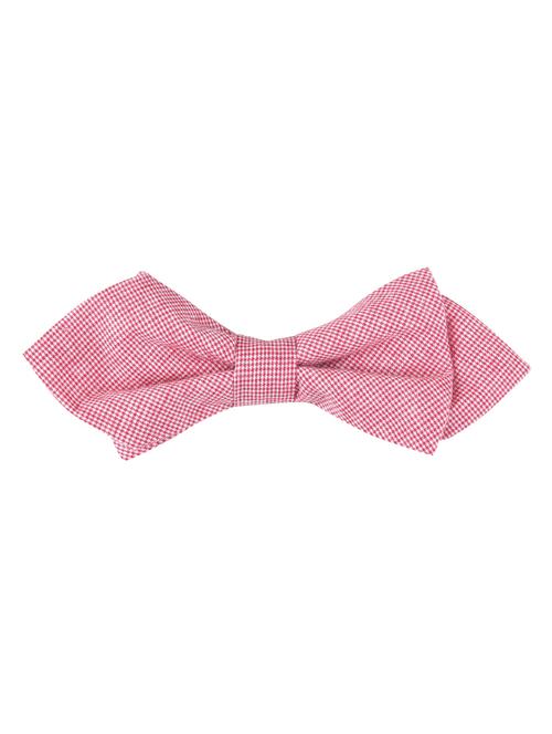 red cotton bow ty - 10608001 - Very Small Image - 1