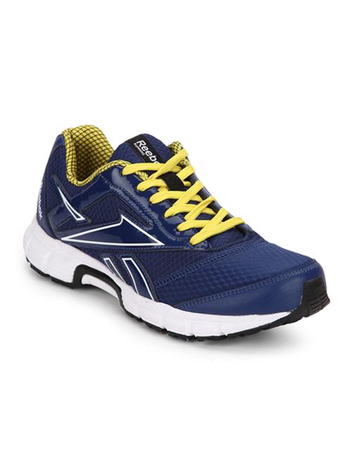 blue mesh, leatherette sport shoes - 10608206 - Very Small Image - 1
