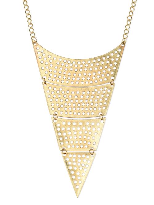 metal alloy triangular neckpiece - 1061212 - Very Small Image - 1