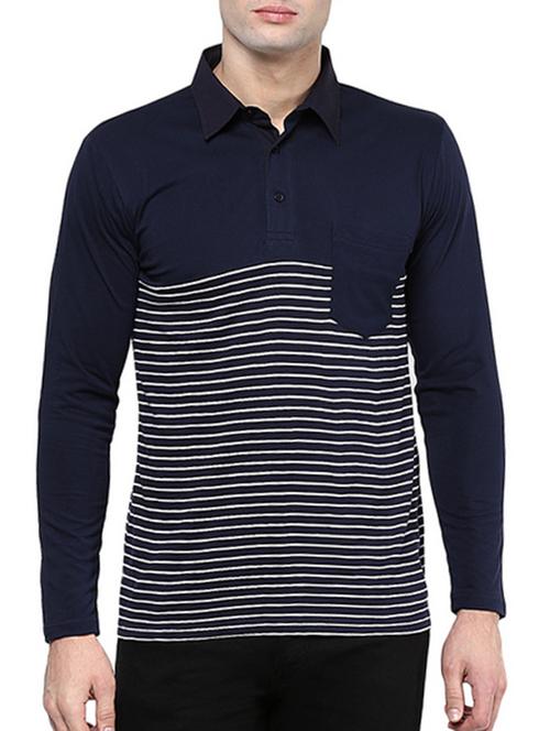 blue cotton tshirt - 10619554 - Very Small Image - 1