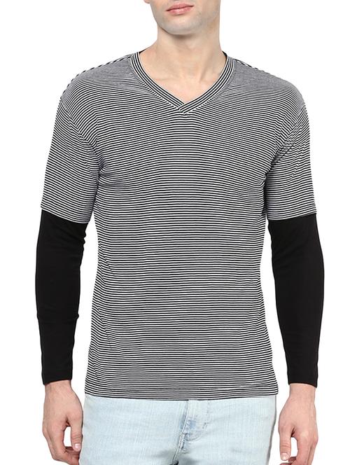 black cotton tshirt - 10619558 - Very Small Image - 1