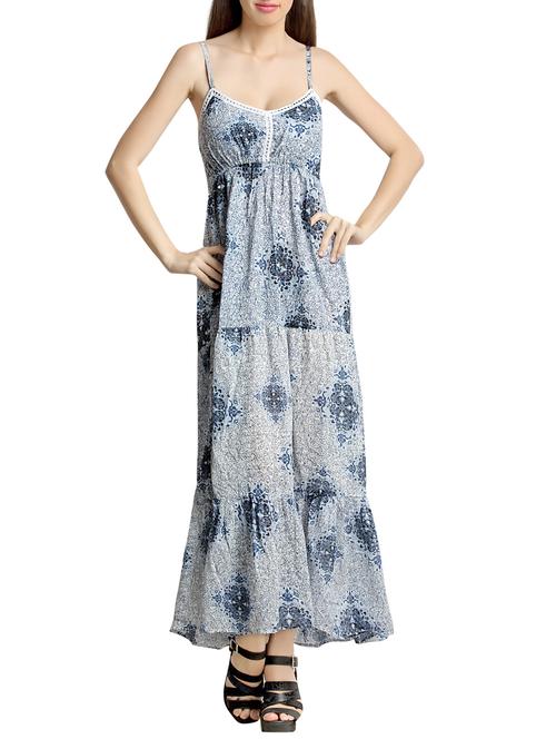 blue cotton dress - 10621517 - Very Small Image - 1