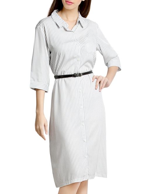 white rayon dress - 10621524 - Very Small Image - 1