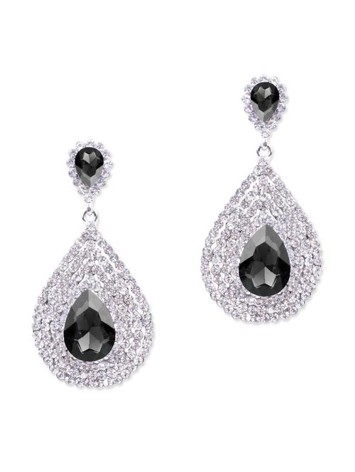 black metal alloy earring - 10621616 - Very Small Image - 1