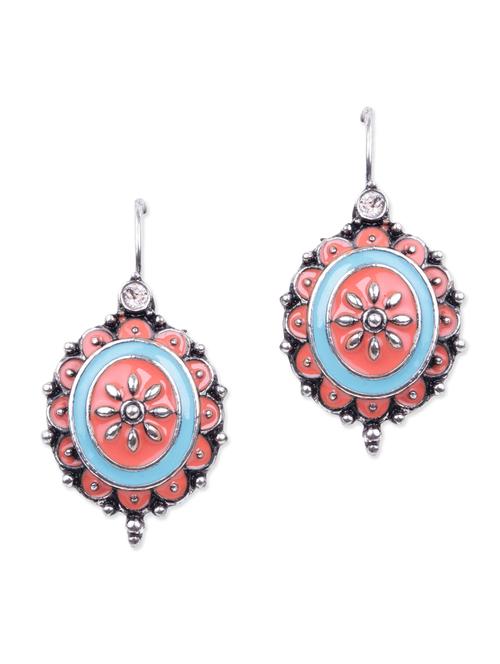 pink metal earring - 10621624 - Very Small Image - 1