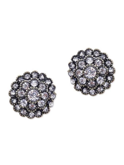 black metal alloy earring - 10621628 - Very Small Image - 1