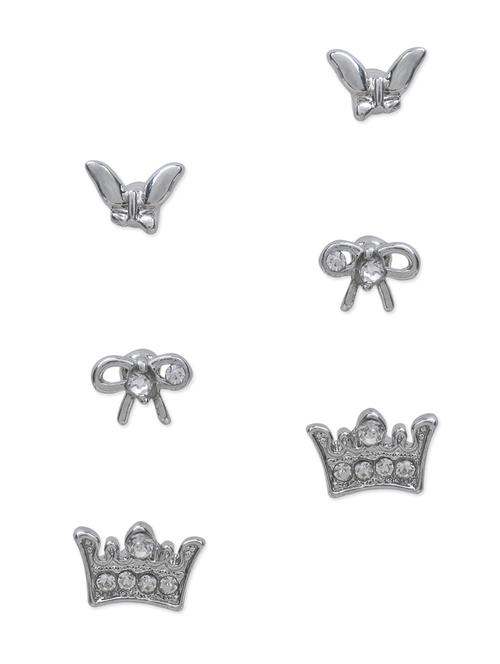 silver metal alloy earring - 10621635 - Very Small Image - 1