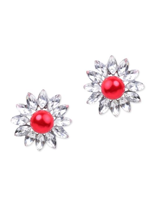 red metal alloy earring - 10621679 - Very Small Image - 1