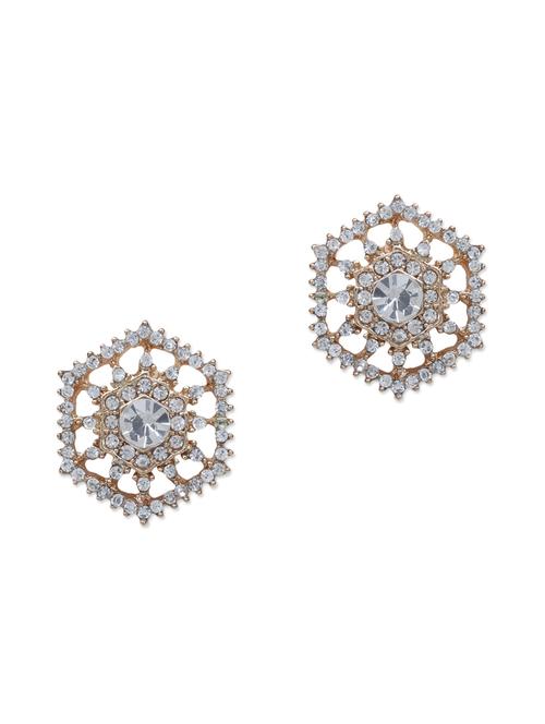 gold metal alloy earring - 10621714 - Very Small Image - 1
