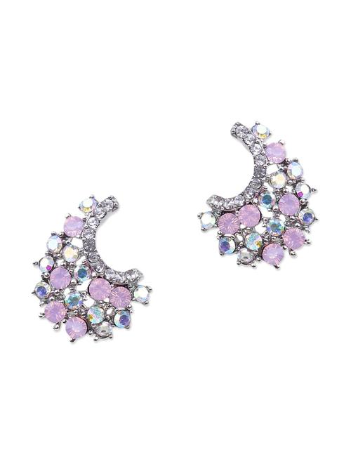 pink metal earring - 10621739 - Very Small Image - 1