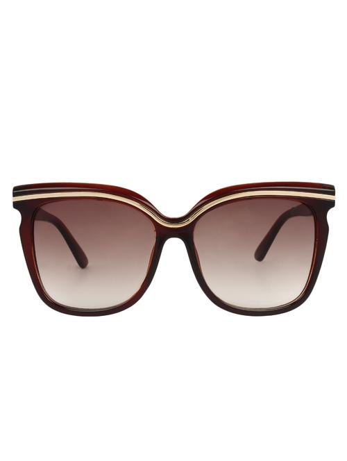 zyaden brown oversized sunglasses for women 71 - 10622764 - Very Small Image - 1