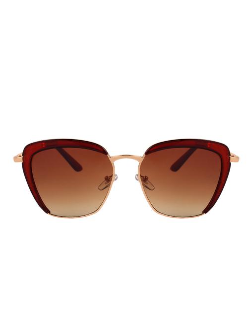 zyaden brown recatngle sunglasses for women 141 - 10622794 - Very Small Image - 1