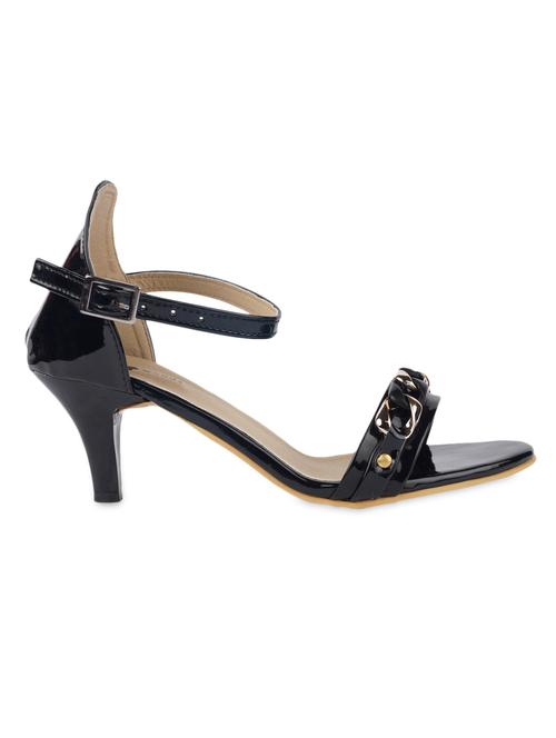 black embellished heel sandals - 1063015 - Very Small Image - 1