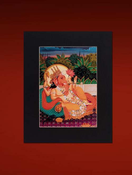 reclining ganesha poster - 10633 - Very Small Image - 1