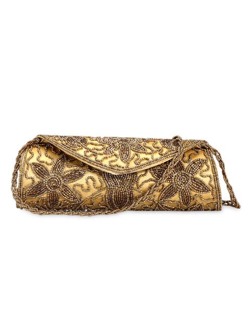 Sequined Silk Clutch - 1063534 - Very Small Image - 1