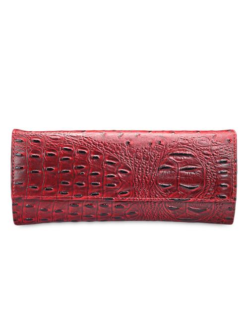 Textured Leatherette Clutch - 1063546 - Very Small Image - 1