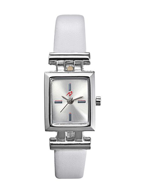 yepme women's analog watch - silver/white - 10645566 - Very Small Image - 1