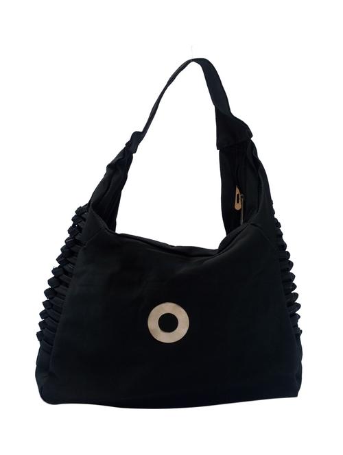 black leatherette handbag - 10647698 - Very Small Image - 1