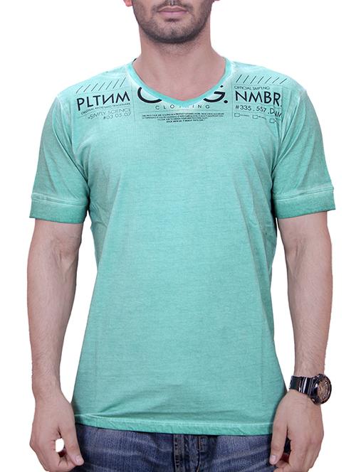 green cotton tshirt - 10648805 - Very Small Image - 1
