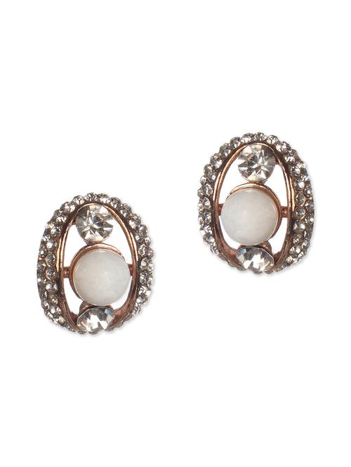 white metal alloy earring - 10649484 - Very Small Image - 1