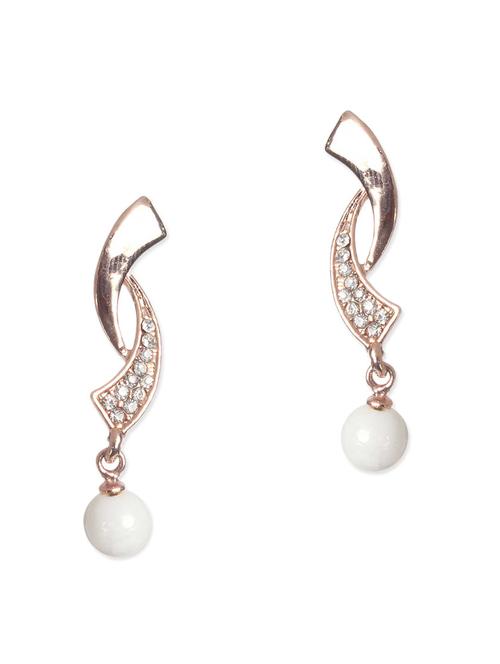 white metal alloy earring - 10649507 - Very Small Image - 1