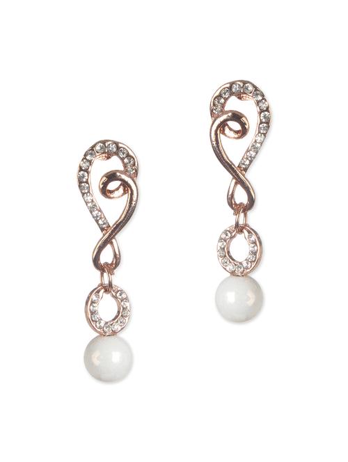 white metal alloy earring - 10649512 - Very Small Image - 1
