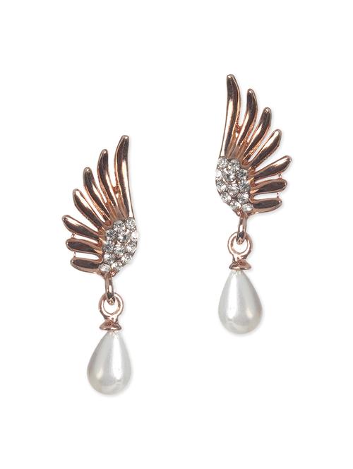 white metal alloy earring - 10649530 - Very Small Image - 1