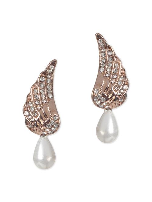 white metal alloy earring - 10649532 - Very Small Image - 1