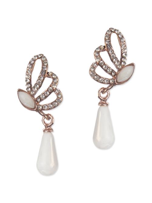 white metal alloy earring - 10649537 - Very Small Image - 1