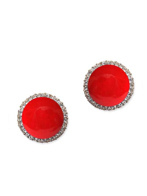 red metal alloy earring - 10655143 - Very Small Image - 1