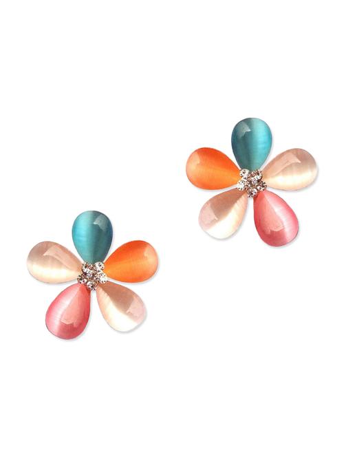 multicolor metal alloy earring - 10655156 - Very Small Image - 1