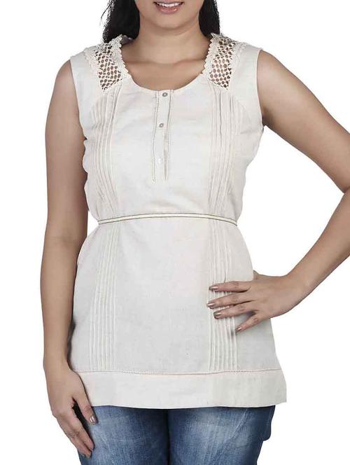 ivory jute top - 10656339 - Very Small Image - 1