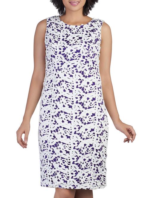 purple lace seath dress - 10656367 - Very Small Image - 1