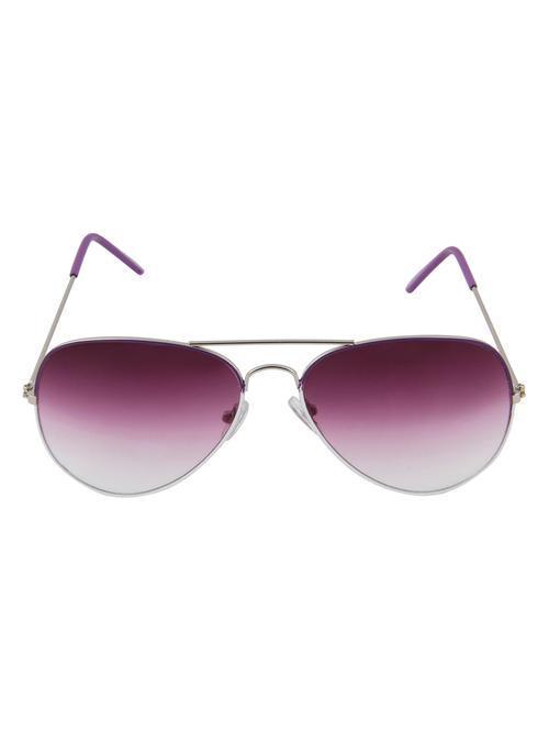 camerii metfinish violet aviator sunglasses (sa51) - 10668370 - Very Small Image - 1